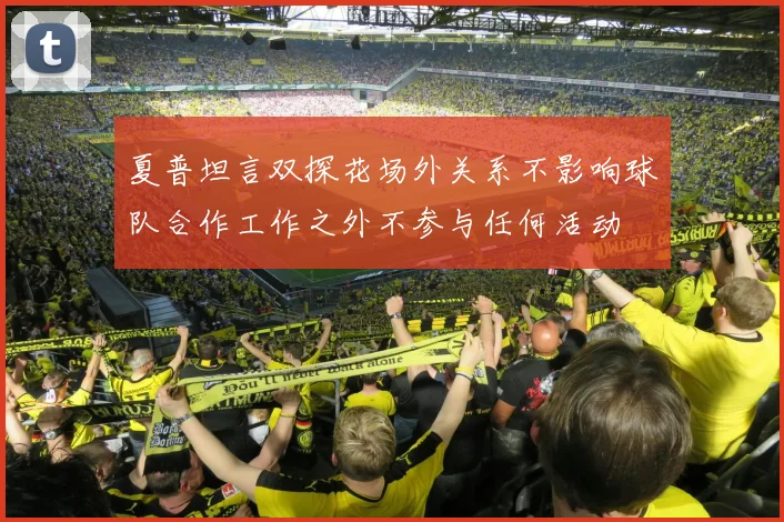 夏普坦言双探花场外关系不影响球队合作工作之外不参与任何活动